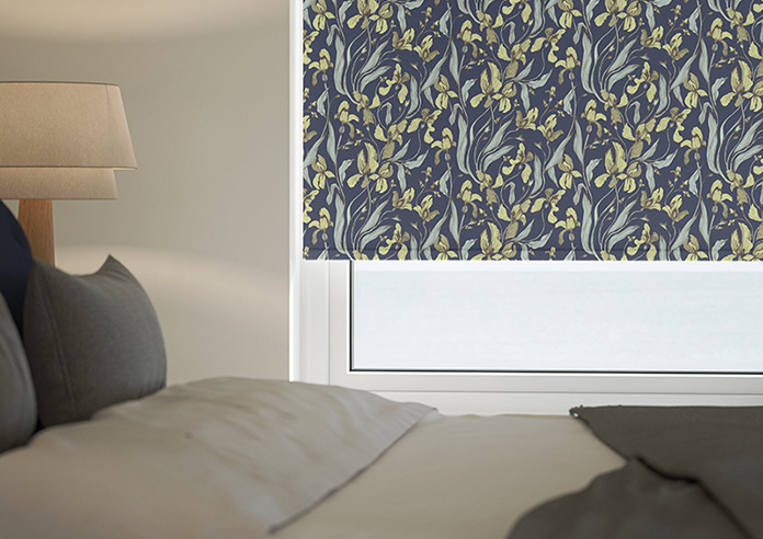 Iris, Dutch Blue - Twist&Fit Roller Blind - Image 5